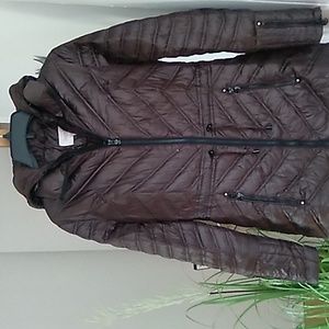 Shelli Segal Packable Down Coat